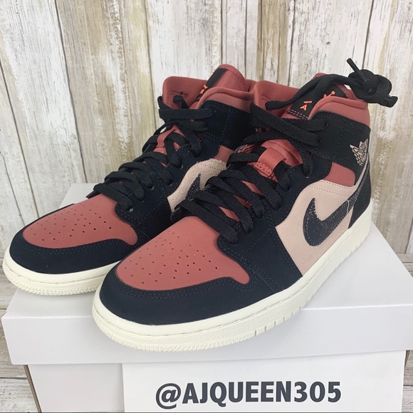 Air Jordan 1 Mid Women’s Canyon Rust - Picture 7 of 10